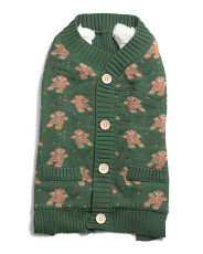 Gingerman Christmas Pet Cardigan | Home | Marshalls | Marshalls