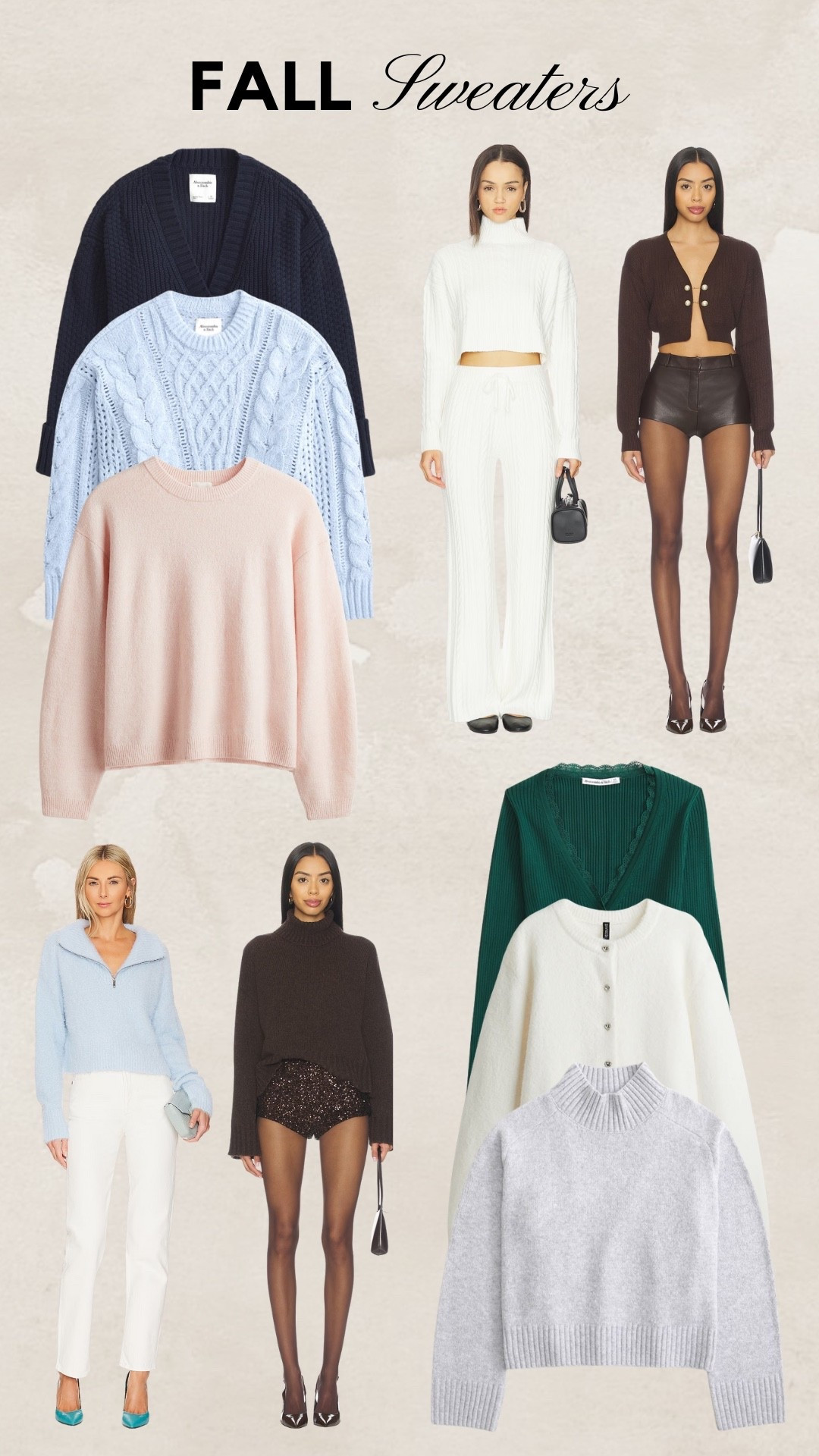 Fall Sweaters // Fall Fashion // Abercrombie Sweaters // Revolve Outfits // Fall Style // H&M Sweaters 

#LTKSeasonal #LTKStyleTip