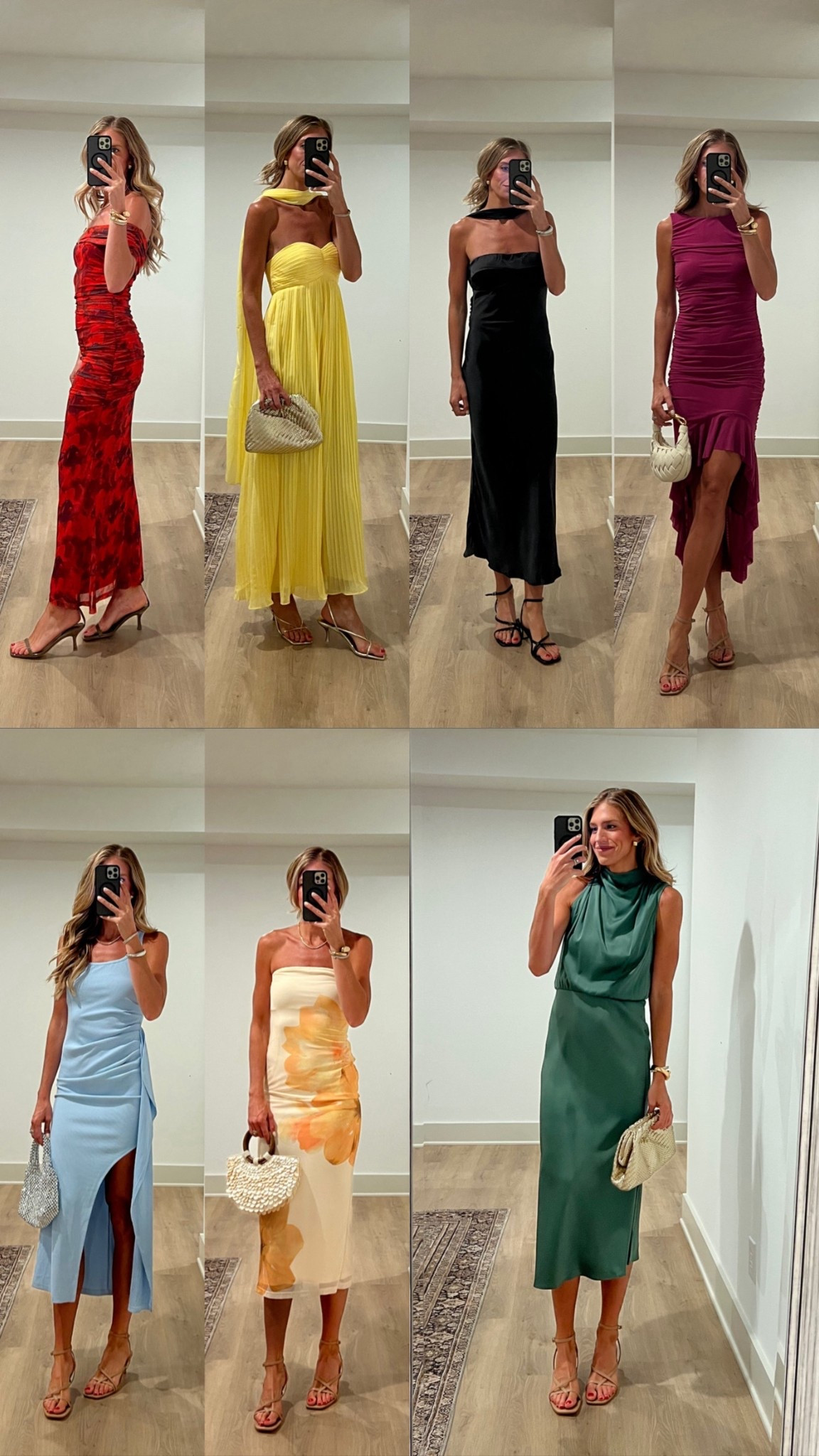 Wedding guest dresses from Amazon for the summer. 
Wearing my true size in all of the dresses. Size medium/6. Small in the strapless dress

#LTKFindsUnder100 #LTKWedding