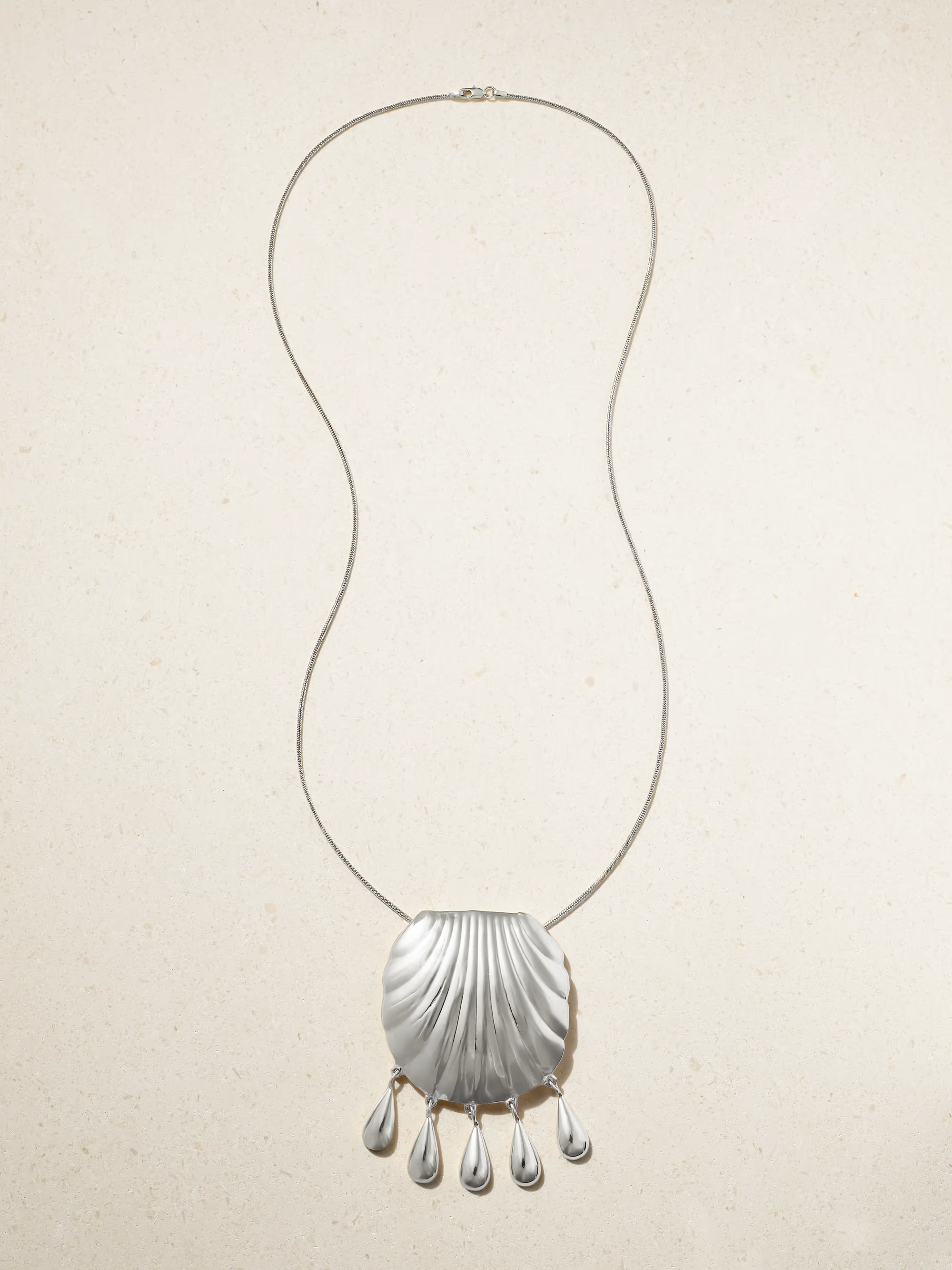 Petra silver necklace | NET-A-PORTER (US)