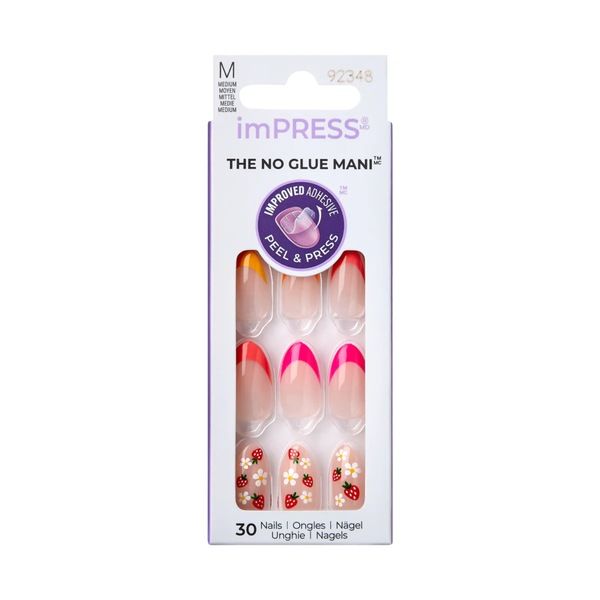 KISS imPRESS Press-On Fake Nails, Spring 2024, About Time | CVS