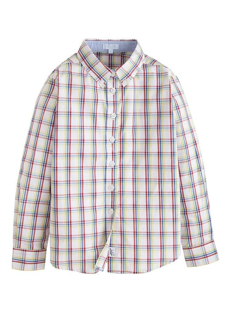 Button Down Shirt - Middleton Plaid | Little English