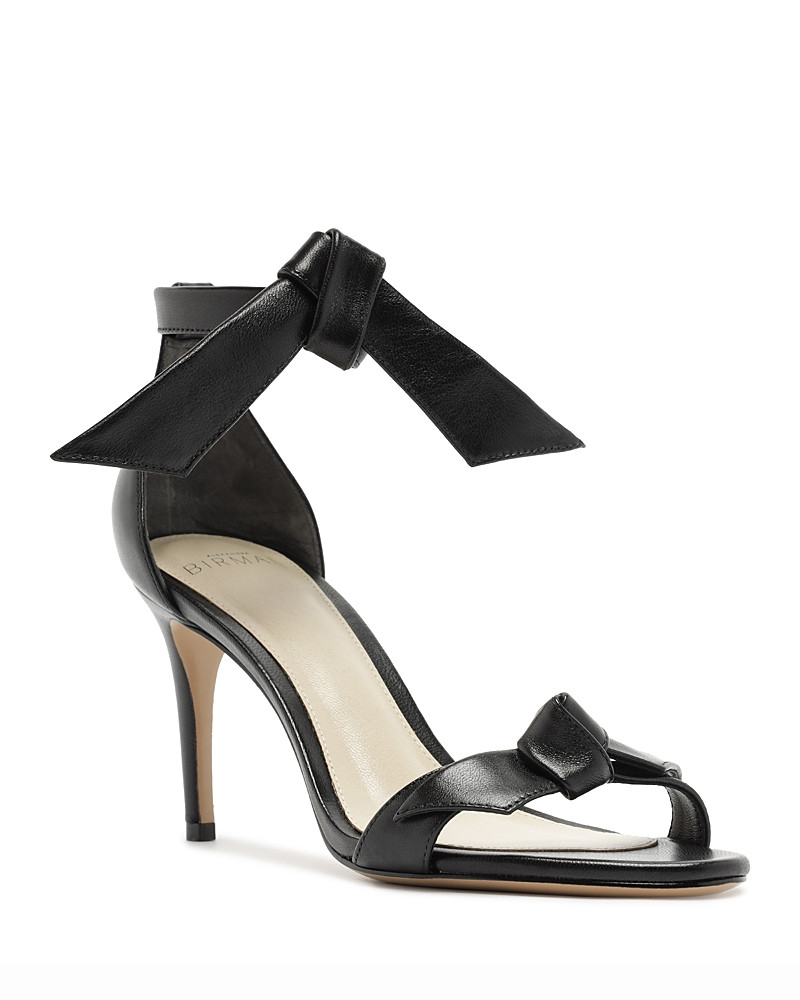 Alexandre Birman Women's Clarita Leather Bow High Heel Sandals | Bloomingdale's (US)