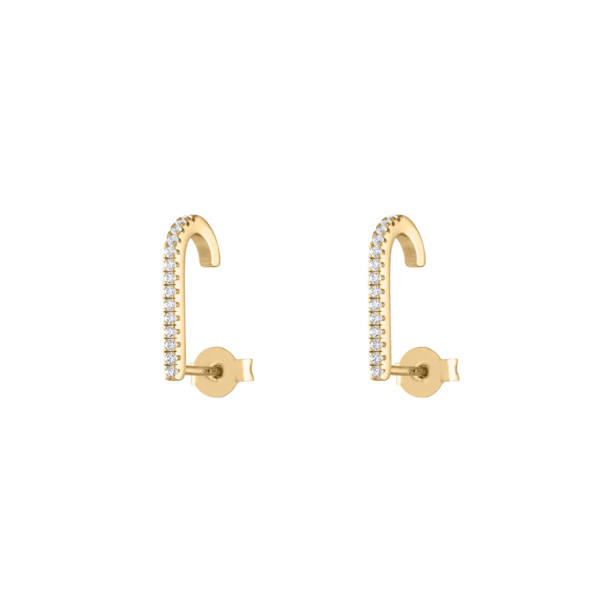 Celestial Hook Earrings in Gold Vermeil | Maison Miru