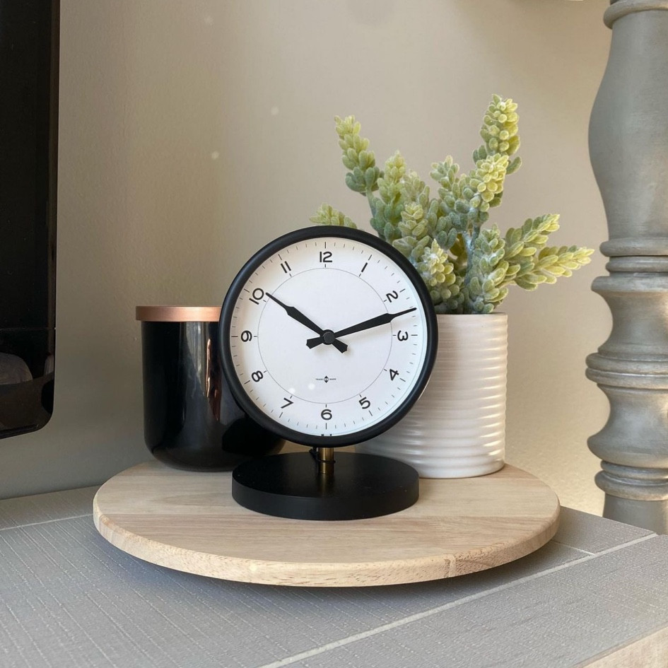 The perfect combo, great smelling candle, greenery with a pop of color, and a clock to keep you on time. 🤍

#LTKhome #LTKfindsunder50 #LTKstyletip