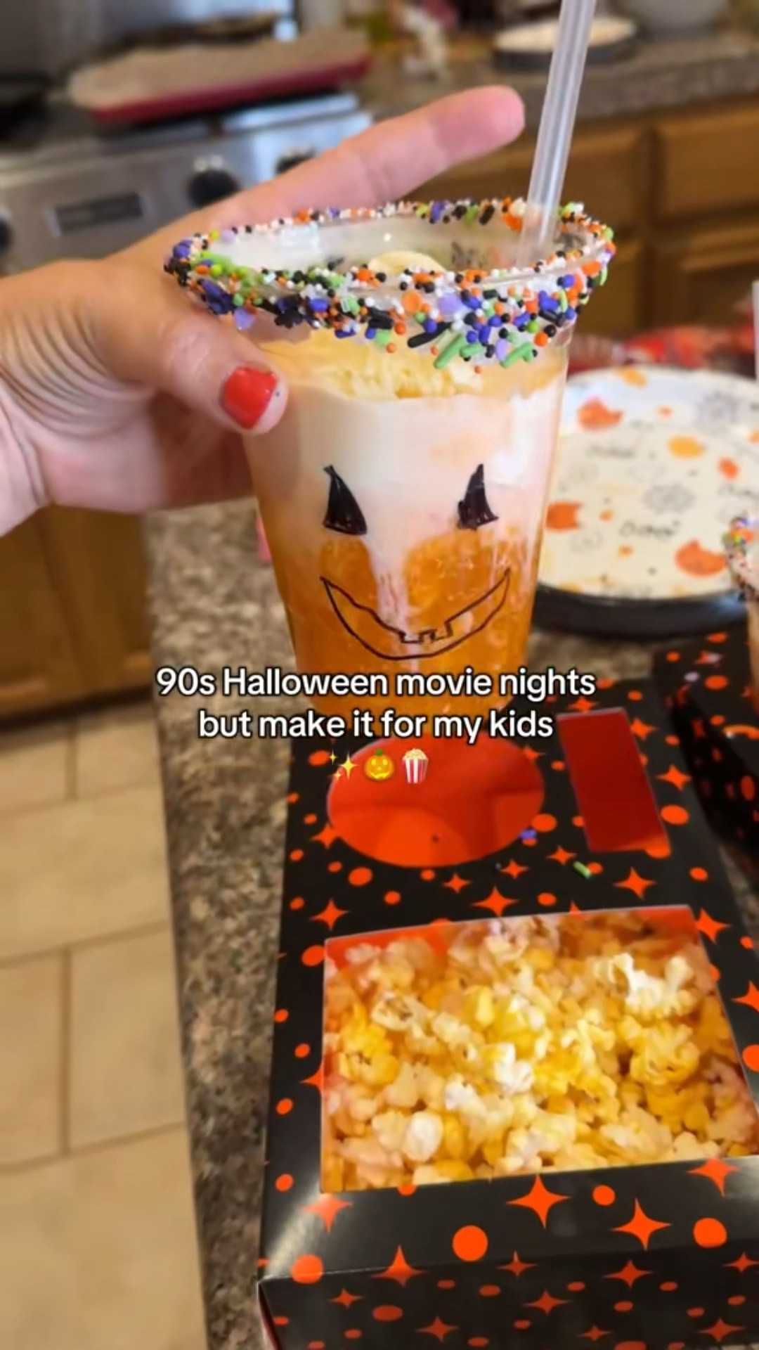 🎃 Halloween Family Movie Night 🍿
Bringing back those nostalgic 90s movie night vibes with our own little twist — popcorn boxes, floats, and all! The kids loved filling their boxes with their favorite treats before we cuddled up for a Halloween movie marathon. 👻✨

Sometimes the simplest things — like popcorn and a good movie — make the best memories. 💛

🛒 Linked everything you need to recreate your own family movie night below — popcorn boxes, candy mix, and the cutest Halloween touches!

#LTKfamily #LTKkids #LTKhome #LTKhalloween #LTKparty #FamilyMovieNight #HalloweenAtHome #CozyMomLife

#LTKFamily #LTKHalloween #LTKParties