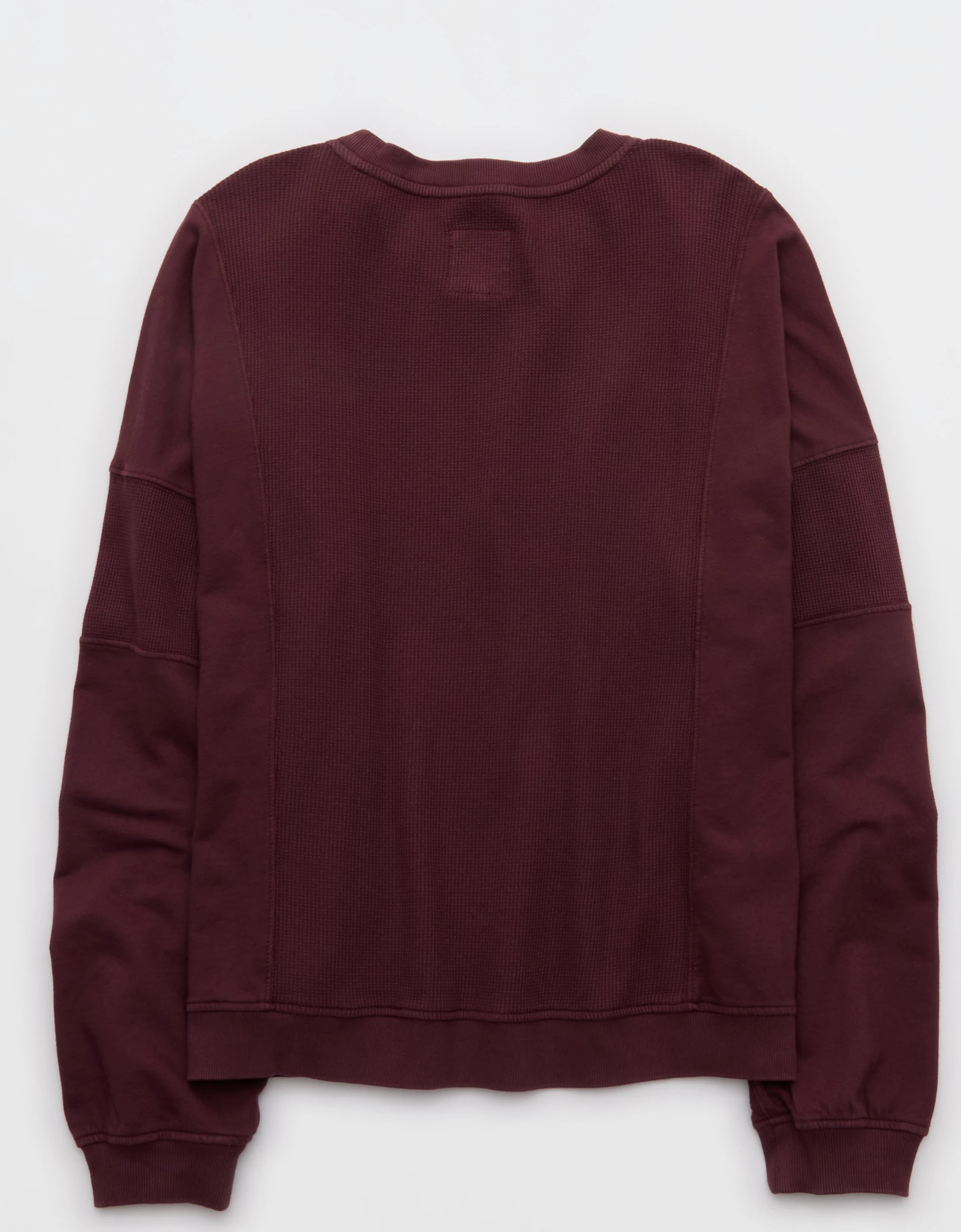 Aerie Unwind Waffle Long Sleeve T-Shirt | Aerie