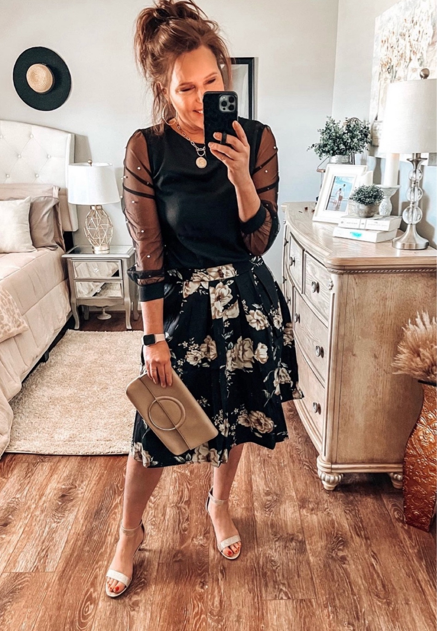 Holiday skirt and blouse from Amazon, wedding guest dress, holiday dress, Christmas, skirts, heels, Date night, New Year’s Eve, thanksgiving 

#LTKfindsunder50 #LTKHoliday #LTKparties

#LTKOver40 #LTKStyleTip #LTKHoliday