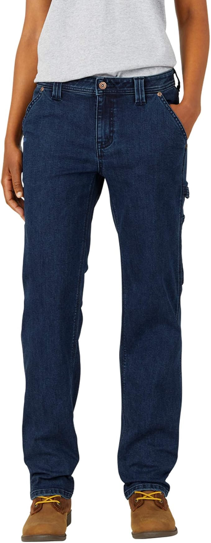 Dickies Womens Denim Straight Carpenter Pants | Amazon (US)