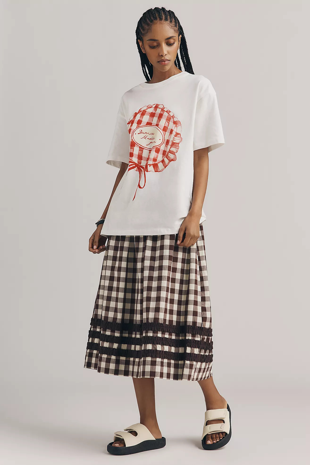 Damson Madder Berry Jam Tee | Anthropologie (US)