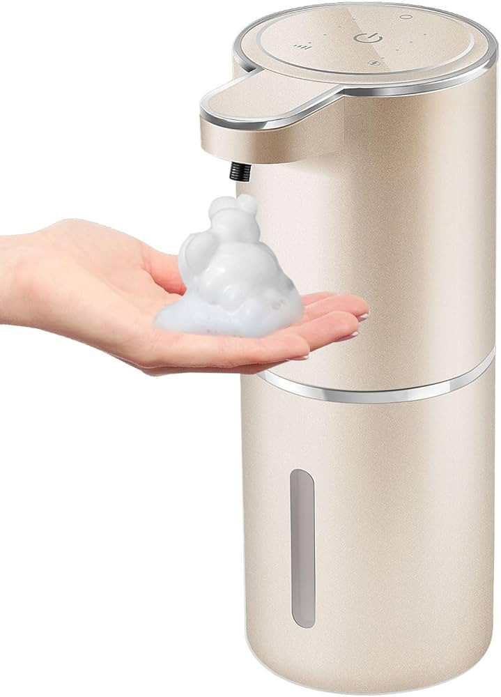 Automatic Foaming Soap Dispenser,4-Level Adjustable Foam, Wall Mount,USB Rechargeable,12.8oz/ 380... | Amazon (US)