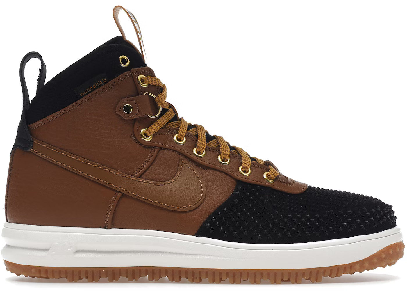 Nike Lunar Force 1 High DuckbootAle Brown Black | StockX