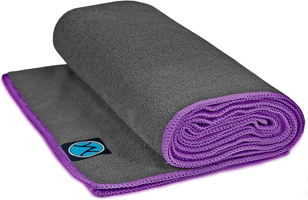 Youphoria Yoga Microfiber Non-Slip Towel - Hot Yoga Mat Towel for Enhanced Grip and Sweat Absorpt... | Amazon (US)