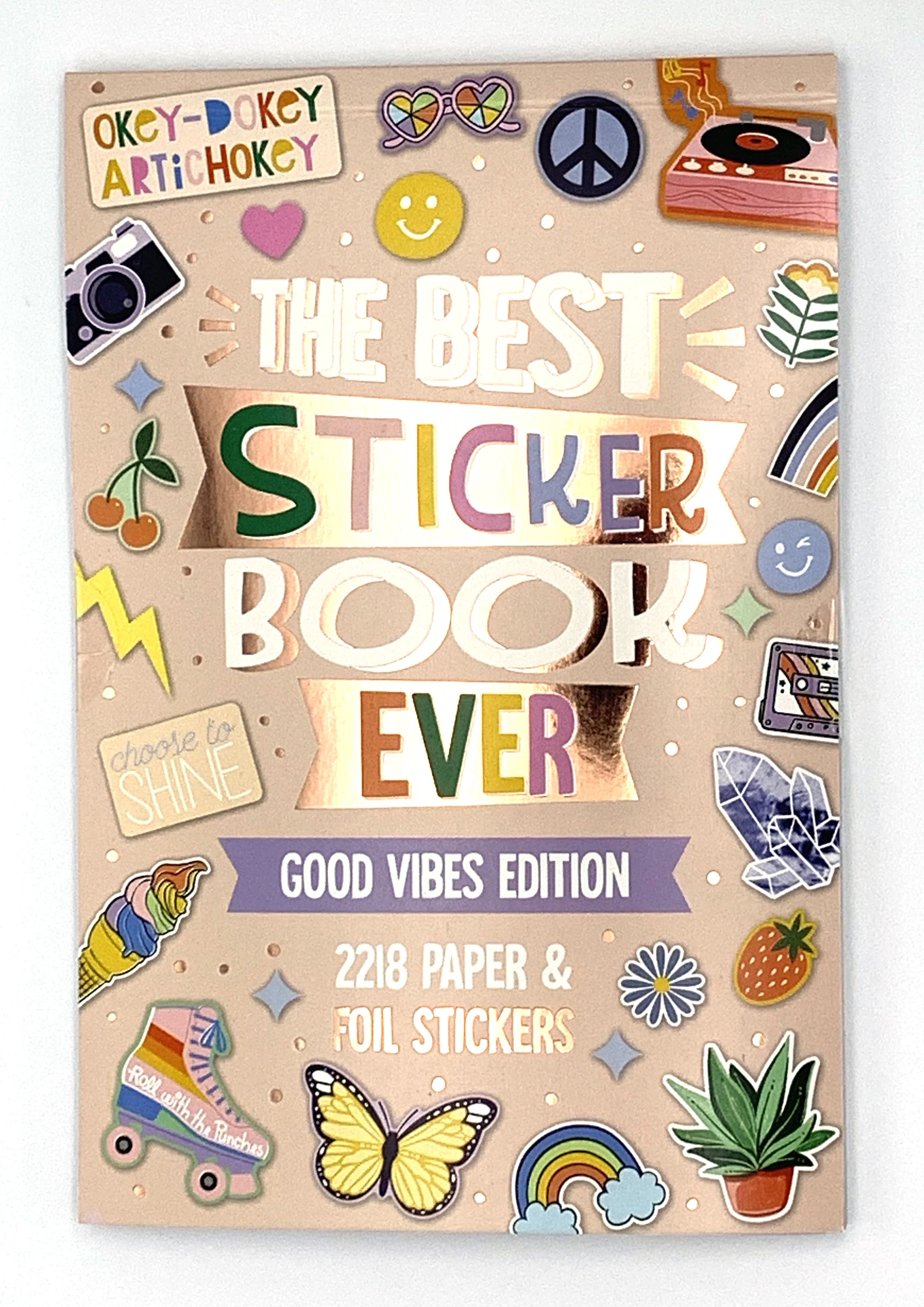 Pen+Gear The Best Sticker Book Ever, Good Vibes Edition, 40 Pages - Walmart.com | Walmart (US)
