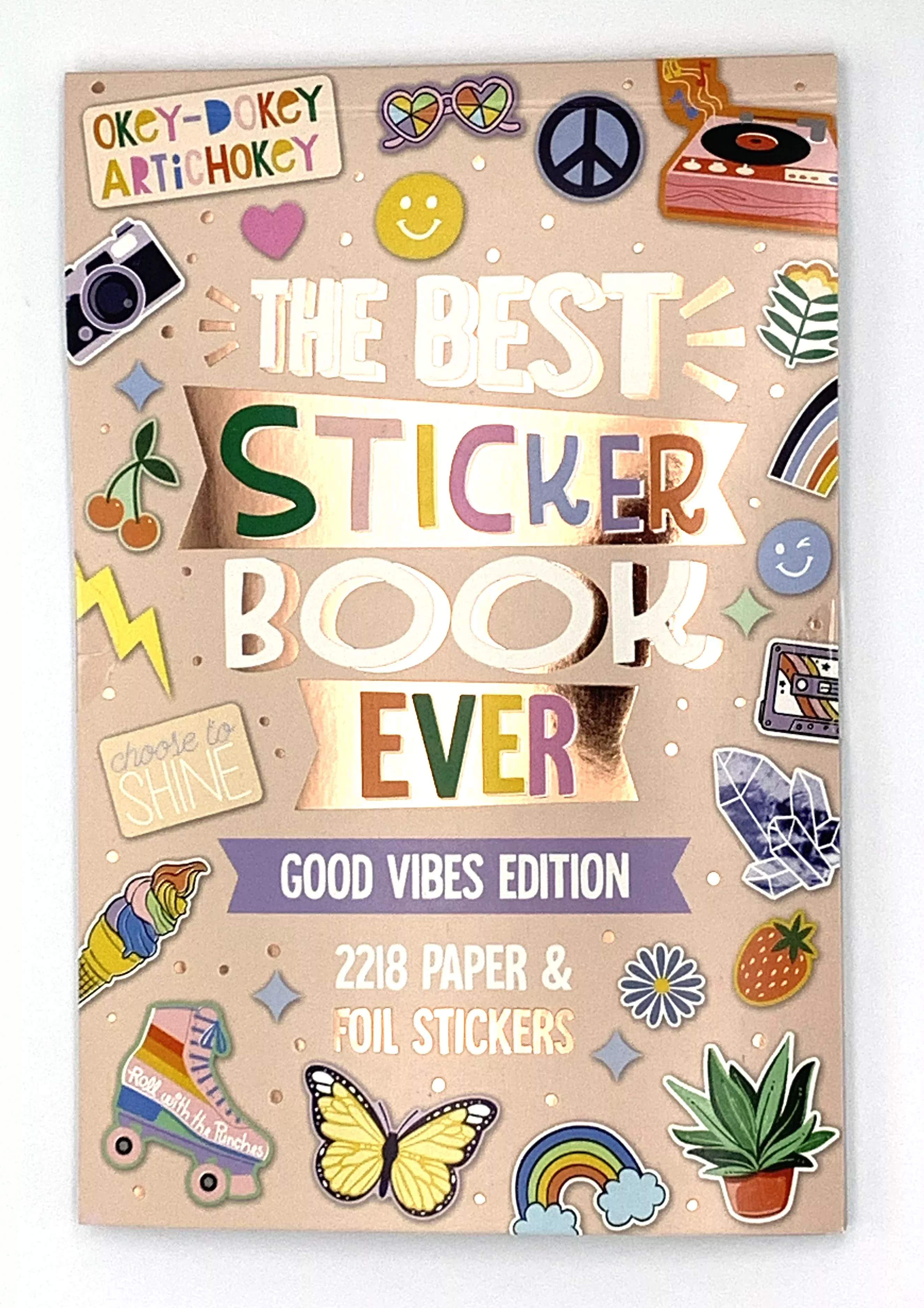 Pen+Gear Awesome Sticker Book, 40 Pages, 2500+ Paper and Foil Stickers 