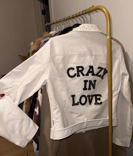 For all the brides! DIY this 12th tribe “crazy in love” jacket for $74! 

Engagement photoshoot outfit ideas 
DIY bride 
Engagement photos
Wedding Reception outfit idea

#LTKstyletip #LTKfindsunder100