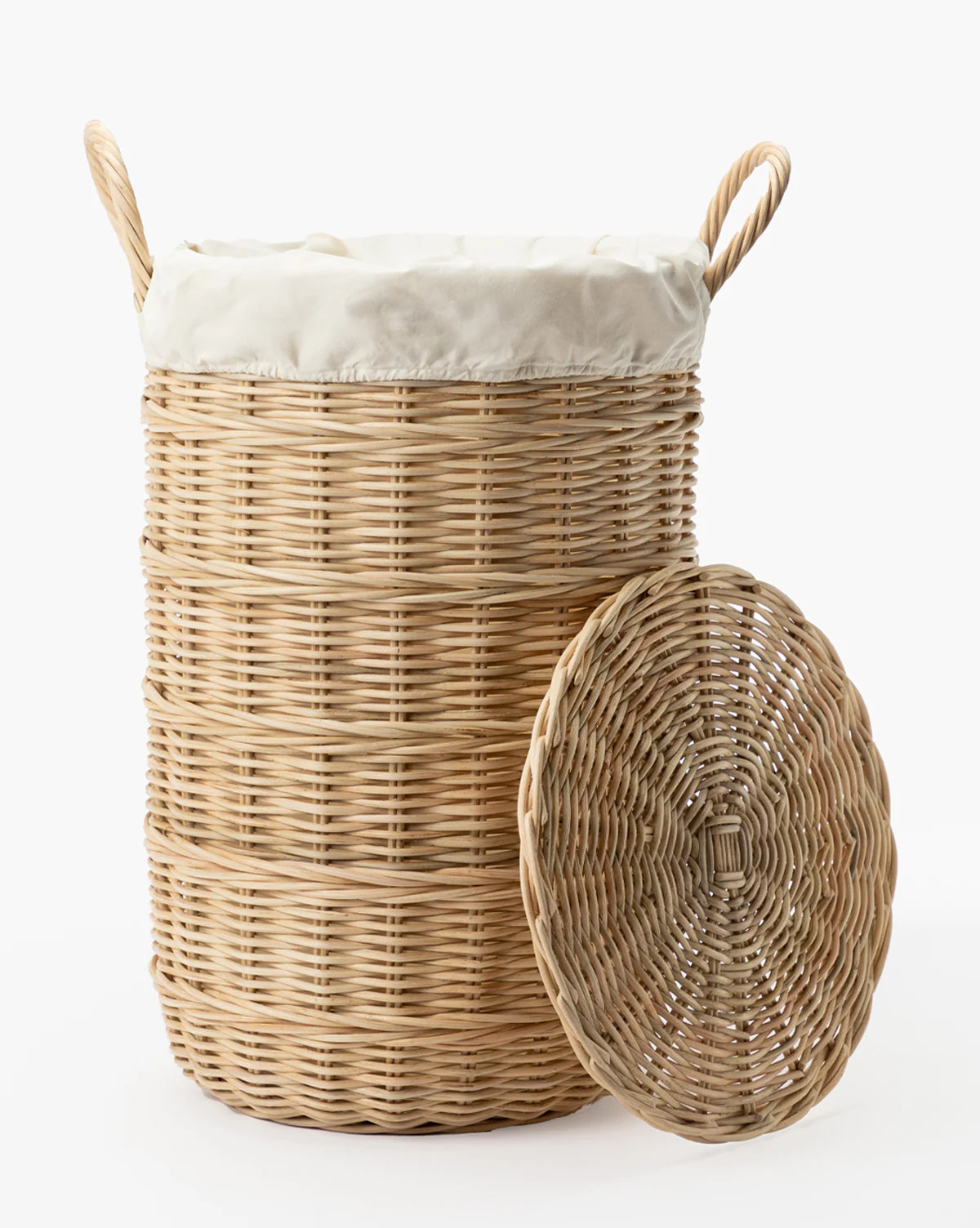 Rattan Lidded Laundry Bin | McGee & Co. (US)