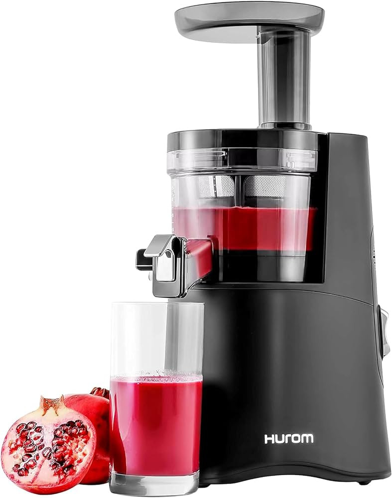 Hurom H-AA Cold Press Juicer Machine, Easy to Clean Masticating Slow Juicer, Coarse Strainer, Adj... | Amazon (US)