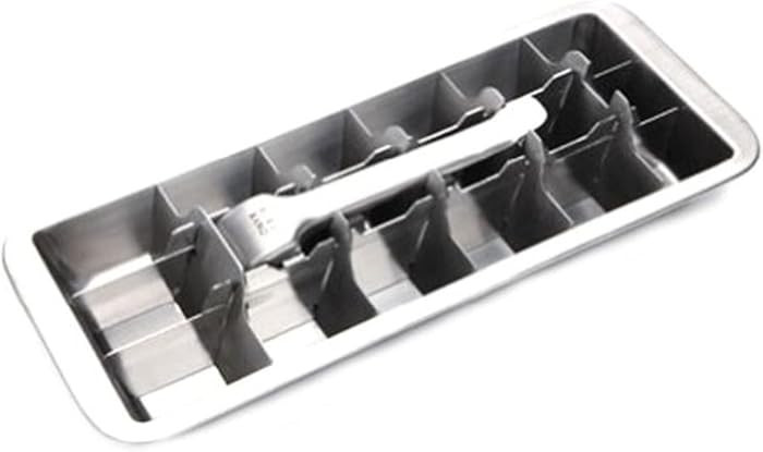 Onyx 18/8 Stainless Steel # ICE001 18 Slot Ice Cube Tray | Amazon (US)