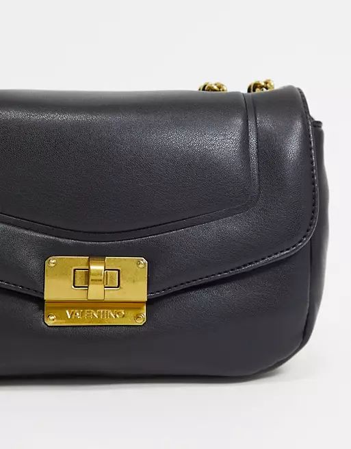 Valentino Bags Dam twist lock cross body bag in black | ASOS (Global)