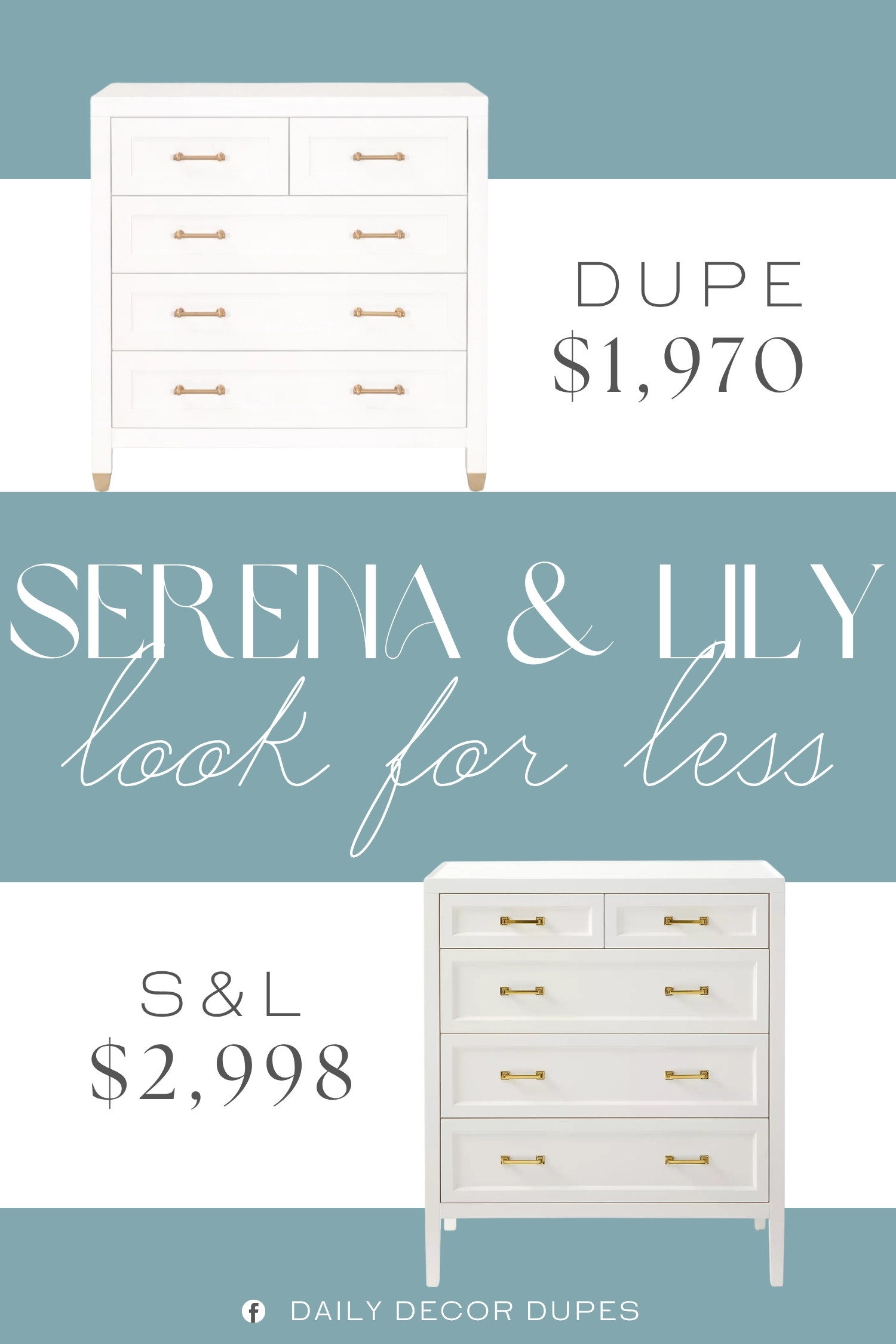 Looking for an elegant bedroom dresser with a relaxed, coastal feel? This affordable Ellison-inspired dresser combines soft neutral tones with textured details for a look that feels both elevated and inviting. The generous storage makes it practical, while the classic design keeps it from feeling too trendy. It’s such a pretty option for a bedroom refresh without going overboard on the budget.

Home more affordable option find similar look for less budget friendly affordable cheap cheaper beautiful pretty. Clearance sale coupon code discount code promo code luxury Inspo inspiration inspired by idea ideas Love like these? I share multiple every day in my FB group.
#SerenaAndLilyInspired #Dresser #BedroomDresser #FurnitureFinds #DrawerDresser #CoastalBedroom #NeutralHomeDecor #BedroomInspo 

 #LTKHome