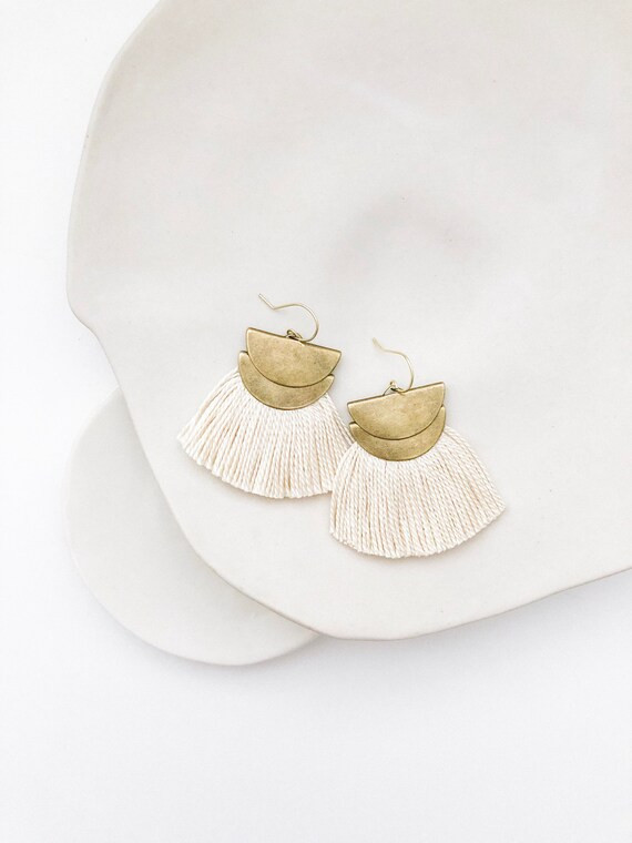 Solid Drop Fans  Bridal  Handmade Gift Idea  Stil Works | Etsy | Etsy (US)