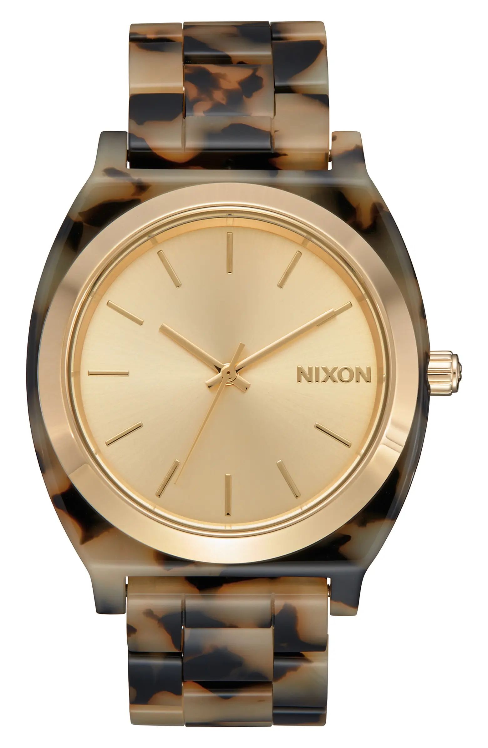 Nixon The Time Teller Acetate Bracelet Watch, 40mm | Nordstrom | Nordstrom