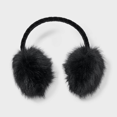 Recycled Polyester Headband Earmuff - A New Day™ Black | Target