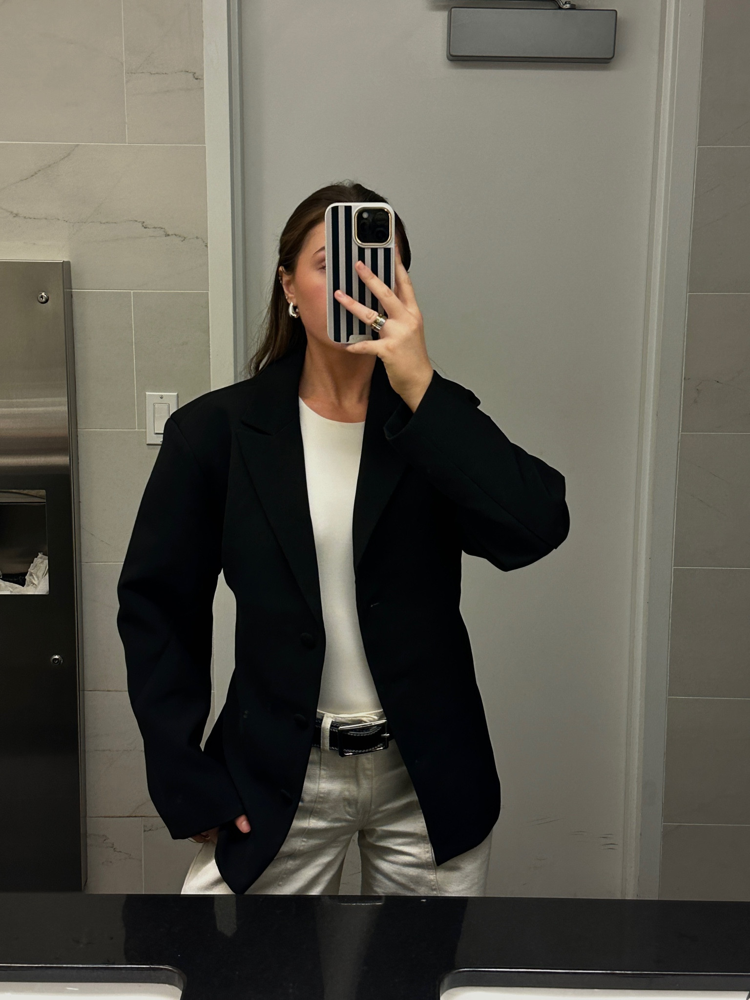 Work ootd

- wearing a size 4 in the jeans 
Use code TAYXO

#LTKWorkwear #LTKStyleTip