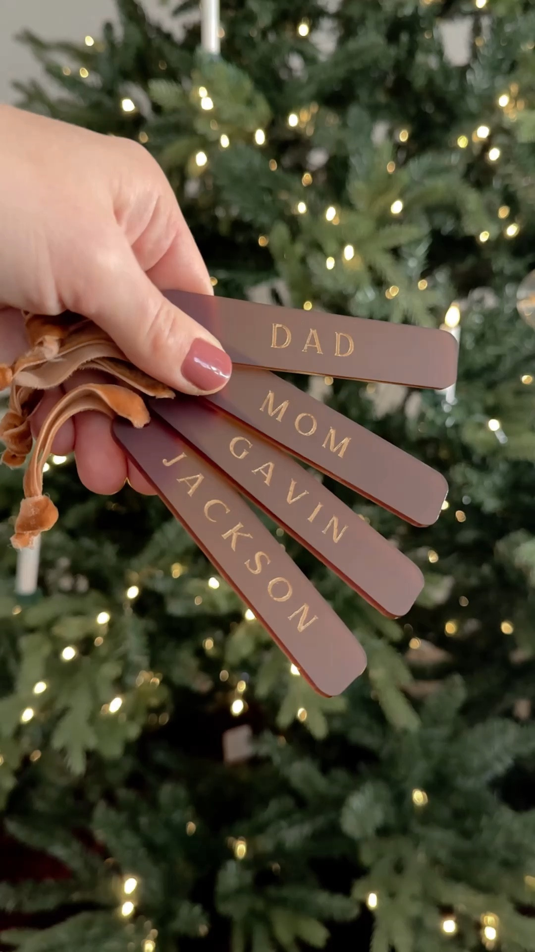 Stocking name tags, mantel decor, fireplace decor, Christmas stockings, Christmas decor, Etsy home decor, Etsy Christmas find

#LTKHome #LTKSeasonal #LTKHoliday