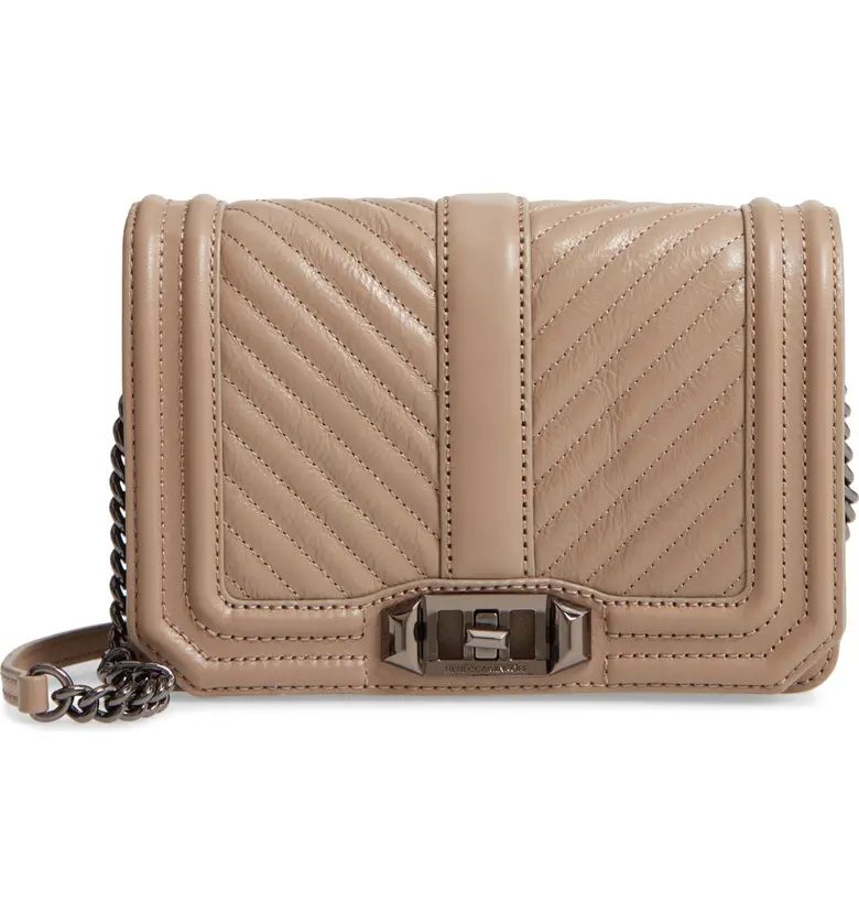 Rebecca Minkoff Small Love Quilted Leather Crossbody Bag | Nordstrom | Nordstrom