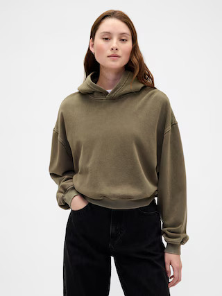 Heavyweight French Terry Oversized Hoodie | Gap (US)