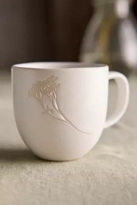 Garden Stem Stoneware Mug | Anthropologie (US)