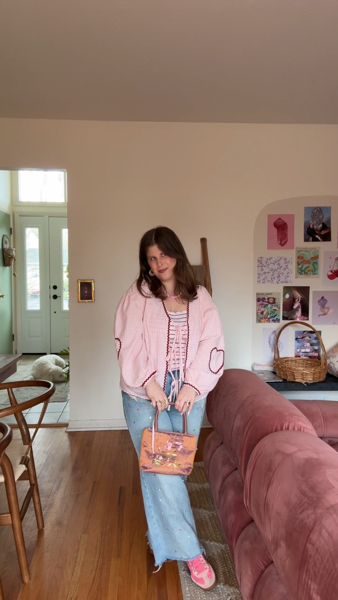 Girly, maximalist outfit 



#LTKPetite #LTKgrwm #LTKootd