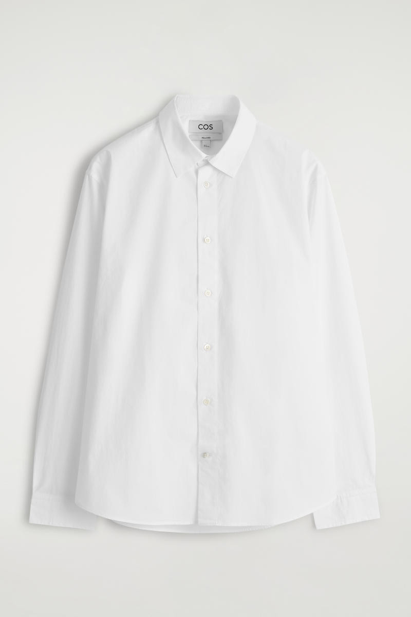 Relaxed Pima Cotton Poplin Shirt | COS (US)