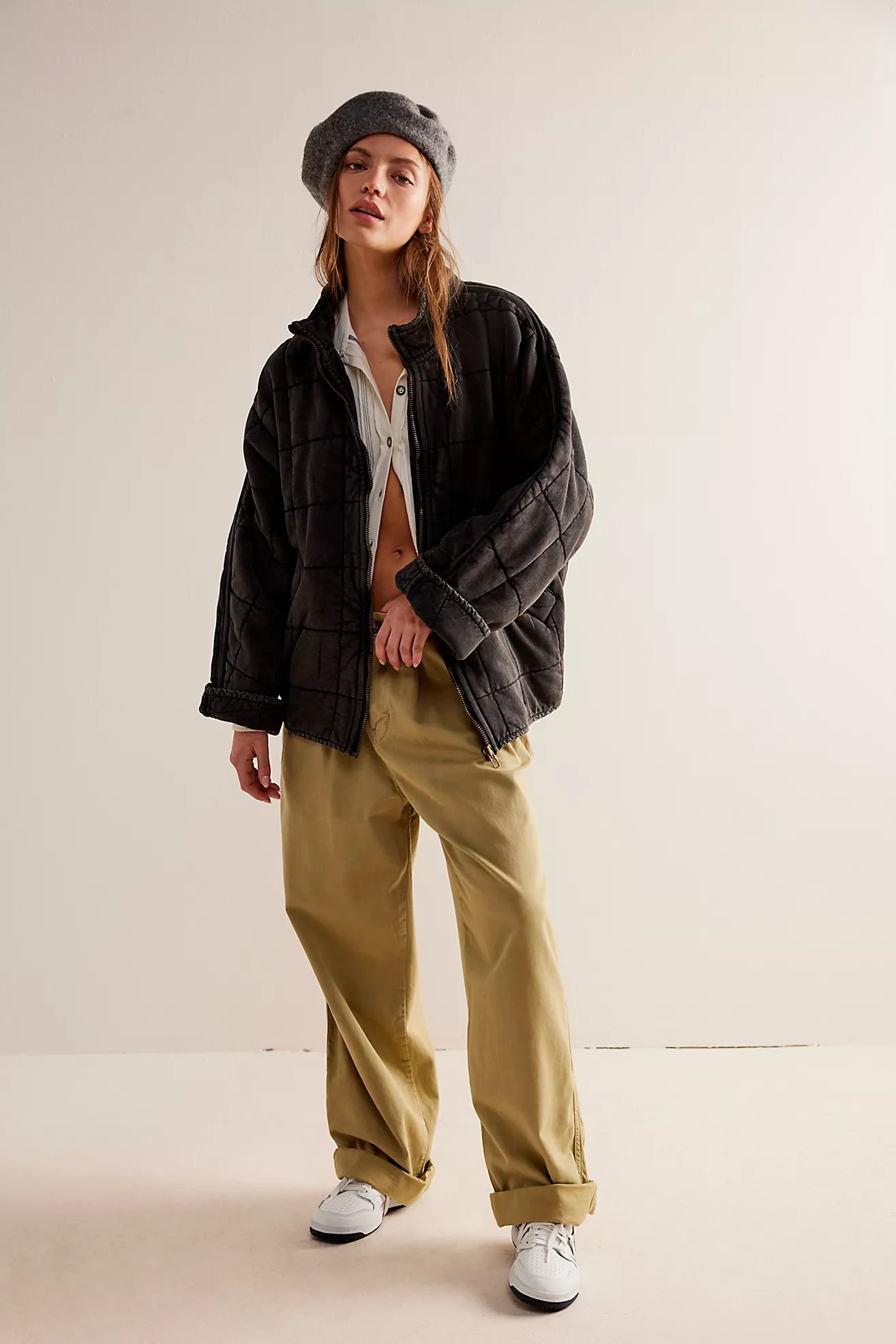 Dolman Quilted Knit Jacket | Free People (Global - UK&FR Excluded)