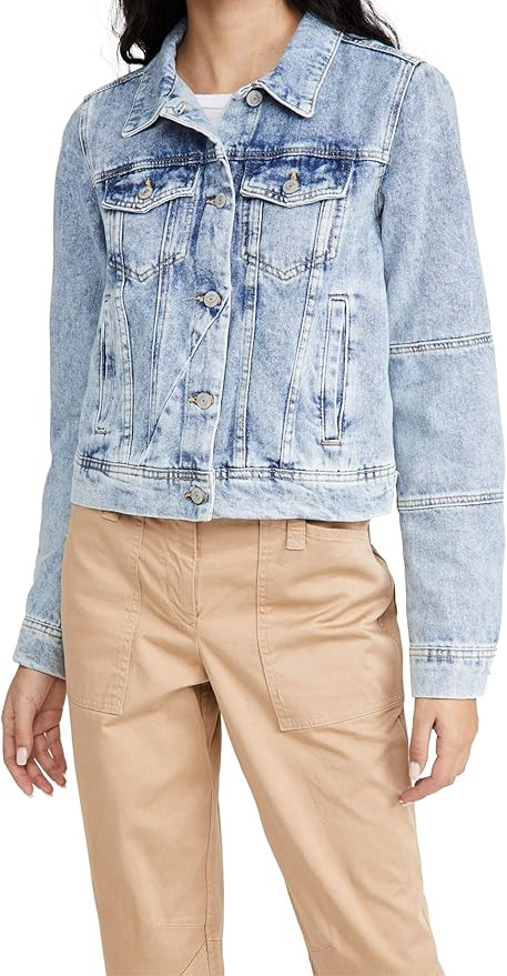 Free People Women's We The Free Rumors Denim Jacket | Amazon (US)