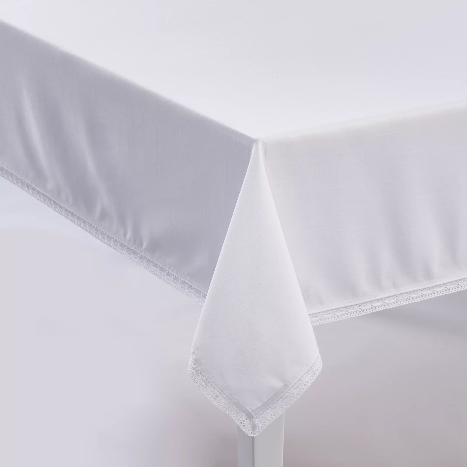 Mainstreet White Tablecloth, 60X102 | Kohl's