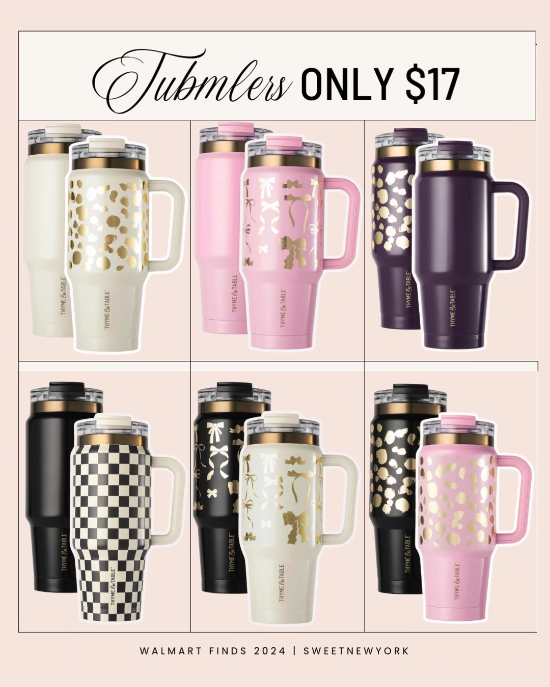  

  Walmart Finds! The prettiest stanley style tumblers only $17! Comes is so many colors and styles and makes a great affordable gift for anyone! Walmart cyber Monday, stanley cup, tumbler cup, gifts under $20, gifts under 20, gifts under 25, gifts under $25, walmart gift guide

#LTKFindsUnder50 #LTKActive #LTKFitness