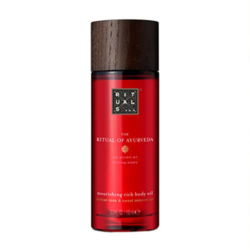 RITUALS Body Oil from The Ritual of Ayurveda, 100 ml - with Indian Rose & Sweet Almond Oil - Soothing & Nourishing Properties | Amazon (UK)
