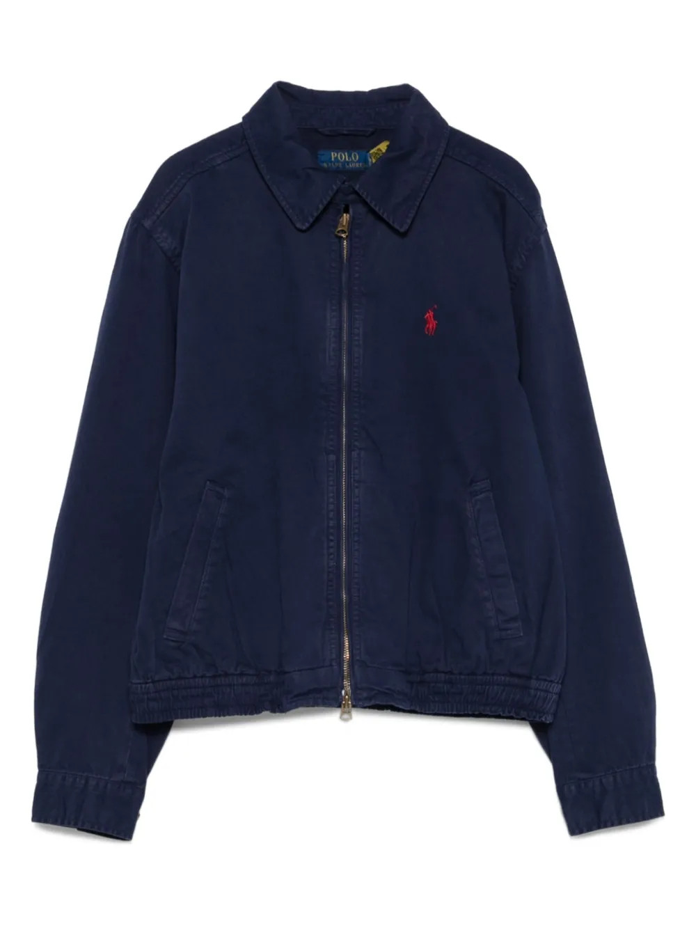 Polo Ralph Lauren zip-up Cotton Jacket | Blue | FARFETCH | Farfetch Global