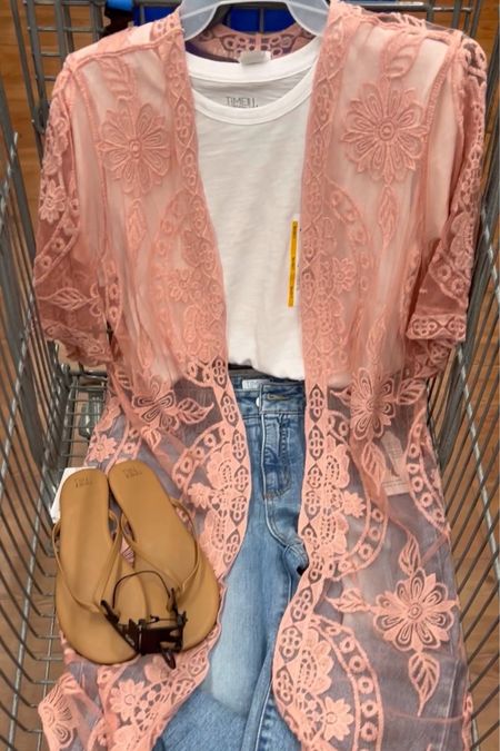 Walmart lace duster cardigan that doubles as a swimsuit coverup! 

#LTKstyletip #LTKfindsunder50 #LTKfindsunder100