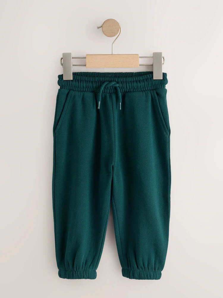 Dark Green Regular Fit Soft Touch Jersey Joggers (3mths-7yrs) | Next US
