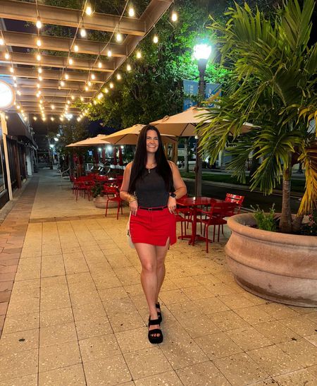 Red skort, date night outfit

#LTKFindsUnder50 #LTKStyleTip #LTKShoeCrush