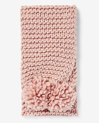 Cozy Chunky Knit Scarf Women's Pink | Express