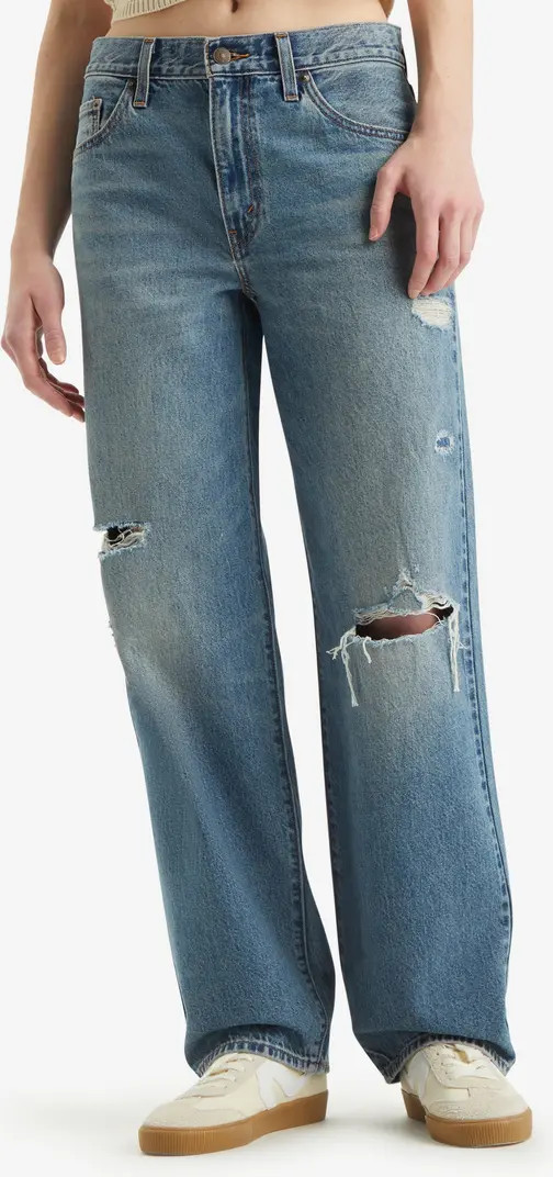 Levi's® Ripped Baggy Dad Jeans | Nordstrom | Nordstrom