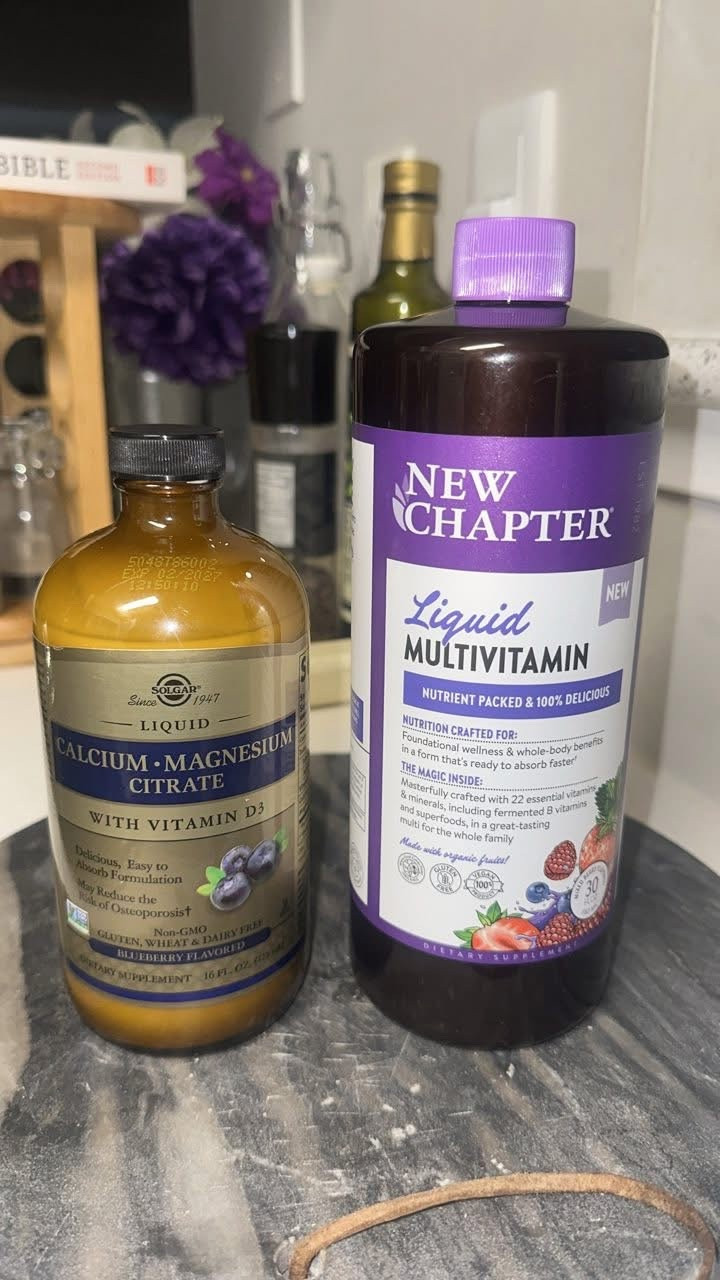 Pills and I don’t go together unless they’re the size of a ladybug so if I can find liquid supplements for all of the vitamins that I need then so be it! Health is wealth 💪🏾
Found these at Sprouts Farmers Market. Honestly one tastes like juice and the other like yogurt. Free of added sugar!

#vitamins #supplements #health #nutrition #magnesium #Multivitamin #fblifestyle #fyat 

#LTKmorningroutine #LTKselfcare #LTKHome