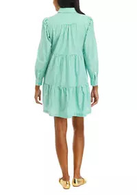Crown & Ivy™ Women's Long Sleeve Button Up Dress | Belk