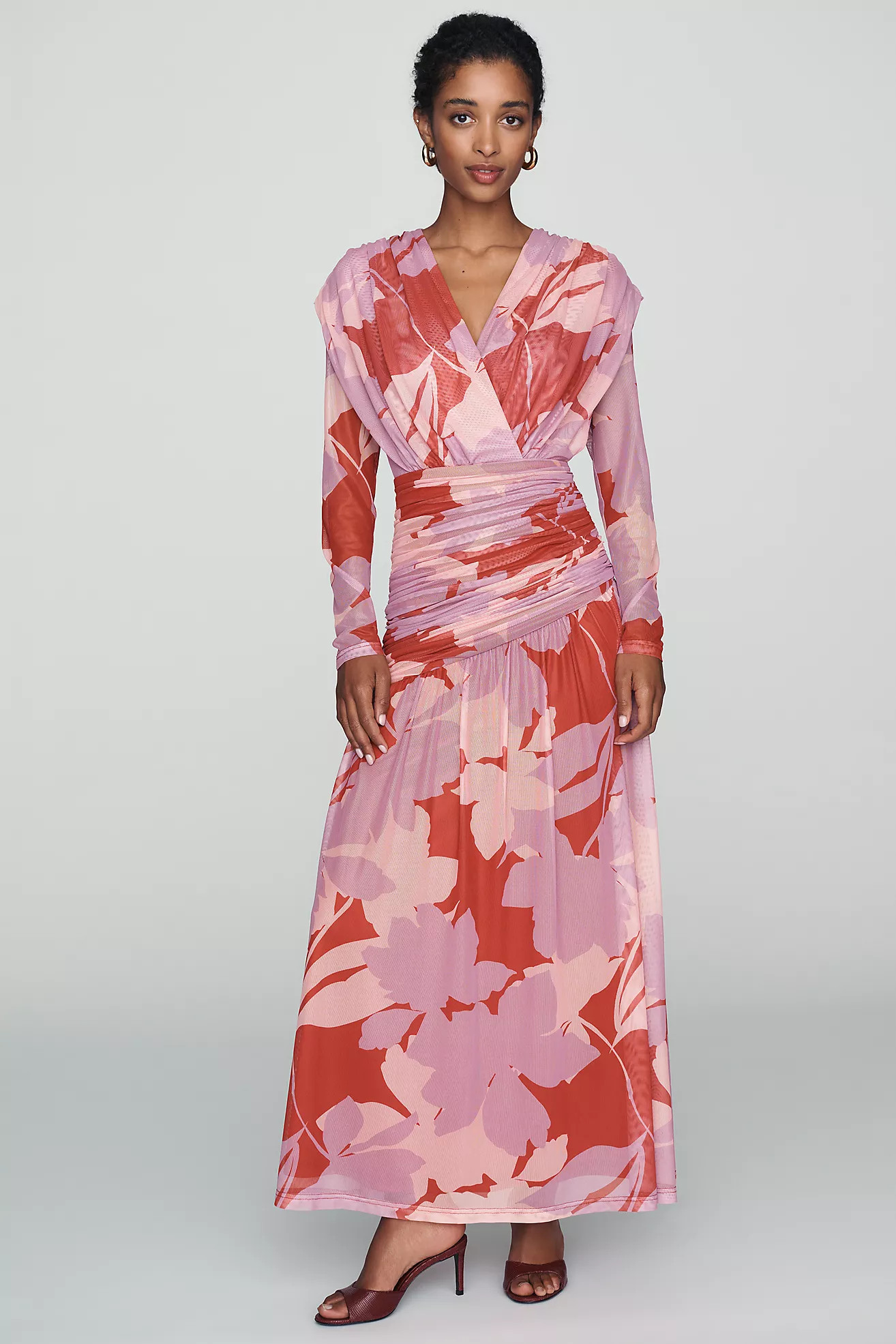 Hutch Tyra Long-Sleeve Midi Dress | Anthropologie (US)