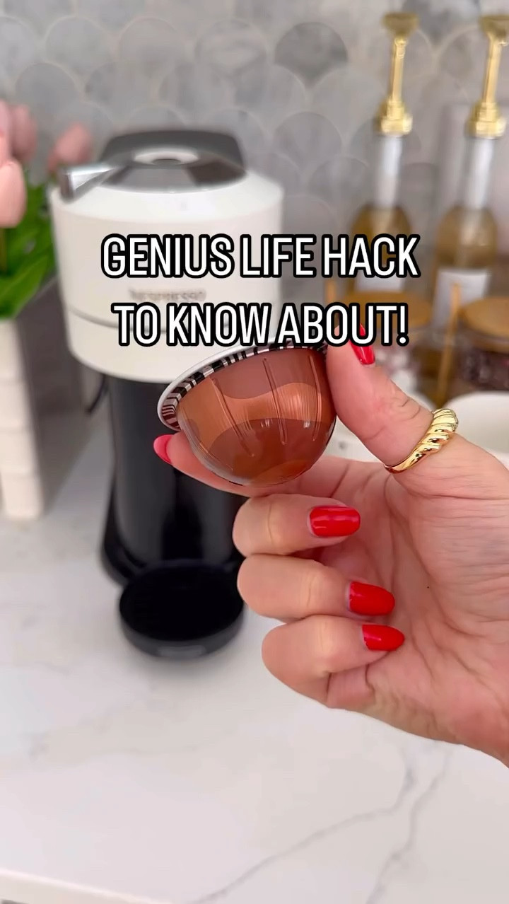 OHHHH this is a good one!! Do you have a Nespresso Coffee Machine? These  Aluminum Foils Lids replace the old ones so you can use your own coffee! This is amazing because not only can you use your favorite beans - but it’s a huge money saver too!! 

#lifehack #lifehacks #amazonhome #amazongadgets #amazonfavorites

#LTKWatchNow #LTKFindsUnder50 #LTKHome